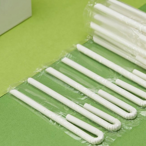 Ống hút giấy cong bọc màng dùng cho các hãng sữa. | Biogreen.com.vn
