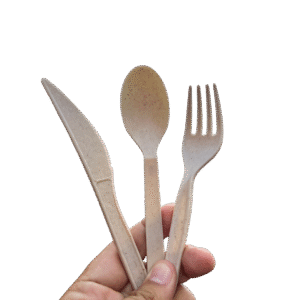 Muỗng nĩa dao nhựa sinh học dùng 1 lần