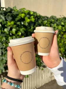 Mẫu ly giấy in logo thương hiệu cao cấp cho quán cafe