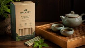Hộp sản phẩm ống hút nhựa sinh học BIOGREEN sỉ giá tốt tại Huế