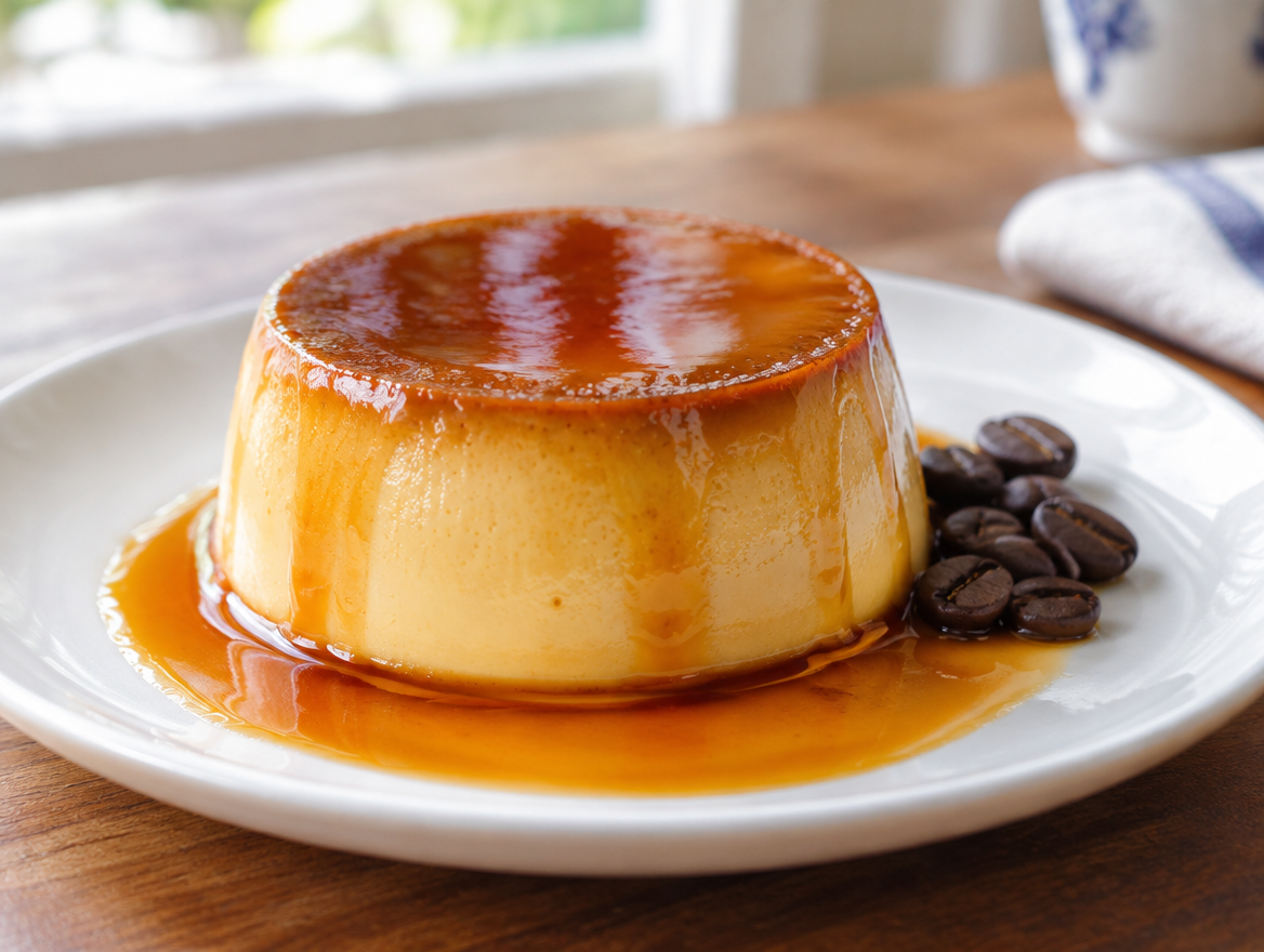 Bánh flan caramel mềm mịn